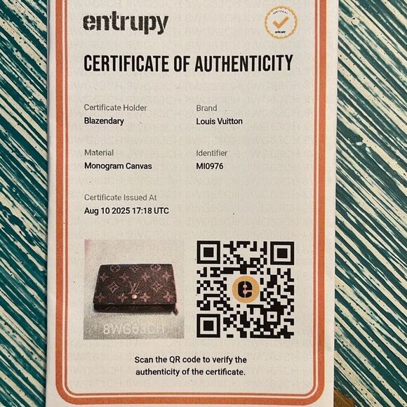 Louis Vuitton Brown Monogram Porte-Amon air Tresor Wallet - Picture 3 of 15